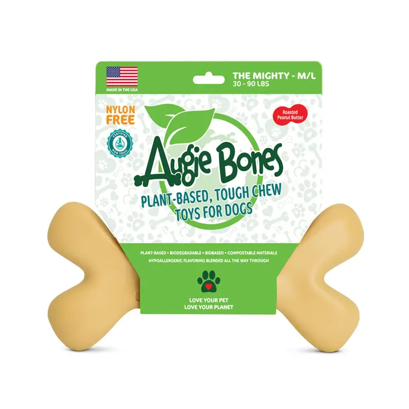 Auggie Bones Plant Based Chew Toy