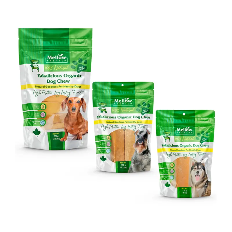 Mellow Premium Yakalicious Organic Dog Chews