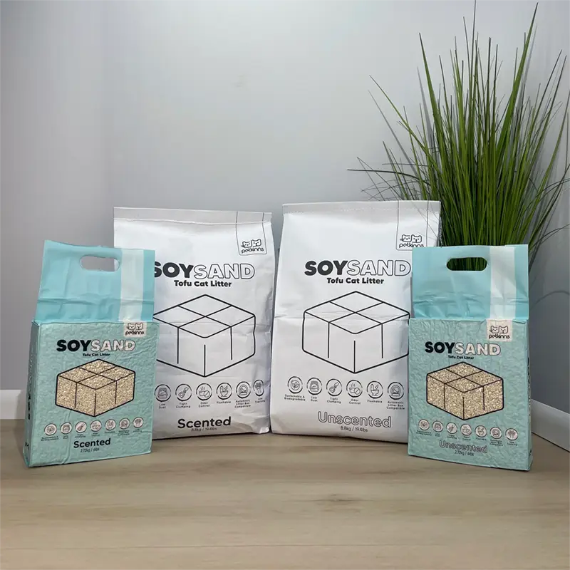 Soysand Scented and Unscented in 2.72kg and 8.8kg